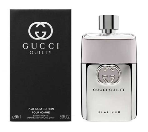 gucci guilty platinum mens 90|gucci guilty platinum edition.